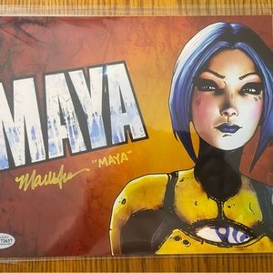 Martha Harms Autographed 8x10 Photo! Inscribed “MAYA”